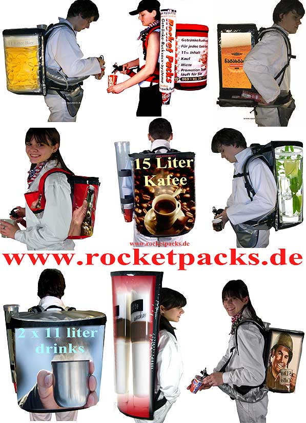 Getränke Rucksack für 19 liter Heiss und Kalt Getränke