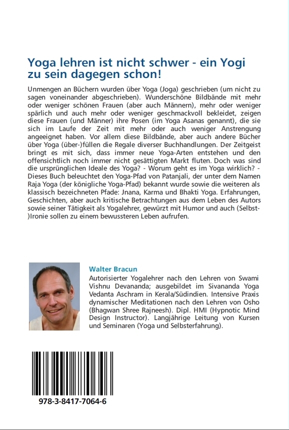 Yoga (Joga ) lehren ist nicht schwer ... (Rückseite)