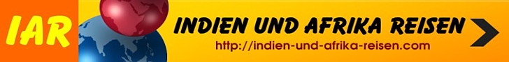 Indien und Afrika Reisen (Banner)