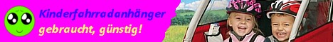 Banner zu Kinderfahrradanhänger, gebraucht, günstig!