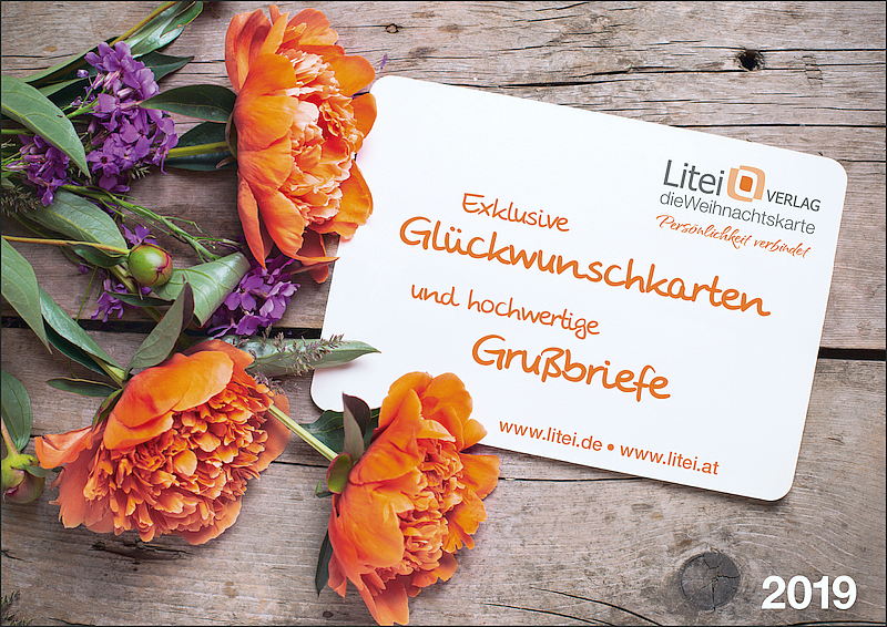 Unter http://www.litei.at/contacts/index/katalog können Sie direkt den aktuellen Katalog für Grussbillets, Glückwunschkarten und Grussbriefe anfordern.