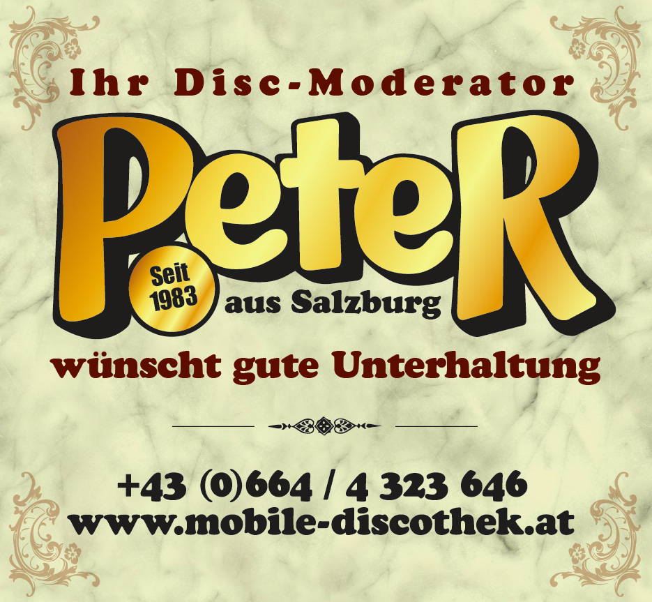 Peter - Elegant (Disc-Moderator Peter Rebhan)