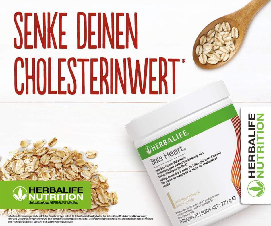 Senken Sie Ihren Cholesterinwert, Betaheart, Beta-Glukan