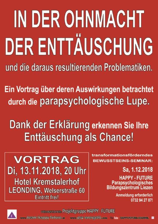 In der Ohnmacht der Enttäuschung