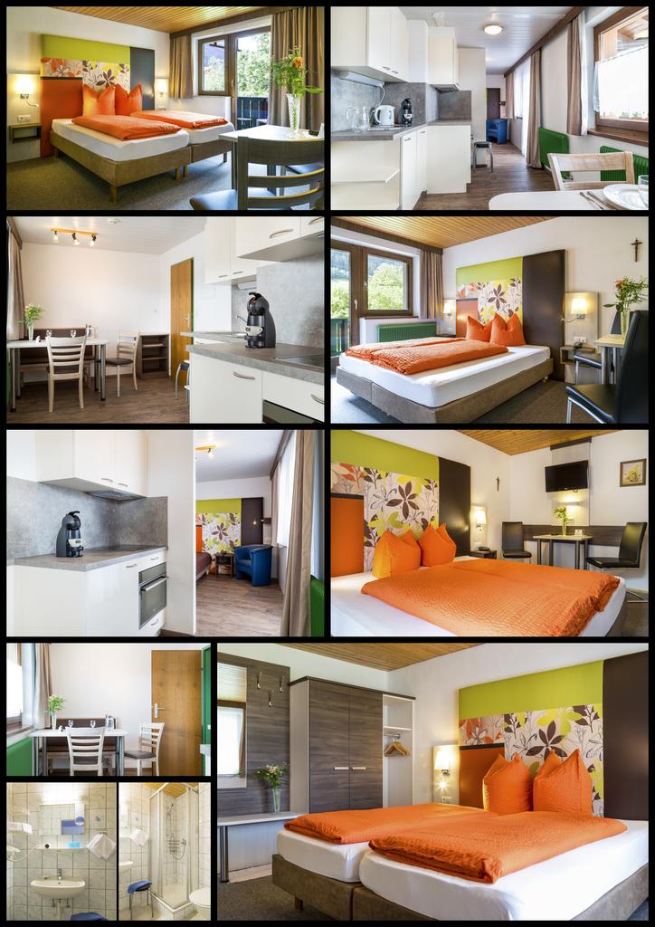 Wir haben Appartements und Zimmer mit Frühstücksbuffet - ab Euro 45 pro Person und Nacht buchbar  Infos unter www.glungezer.net