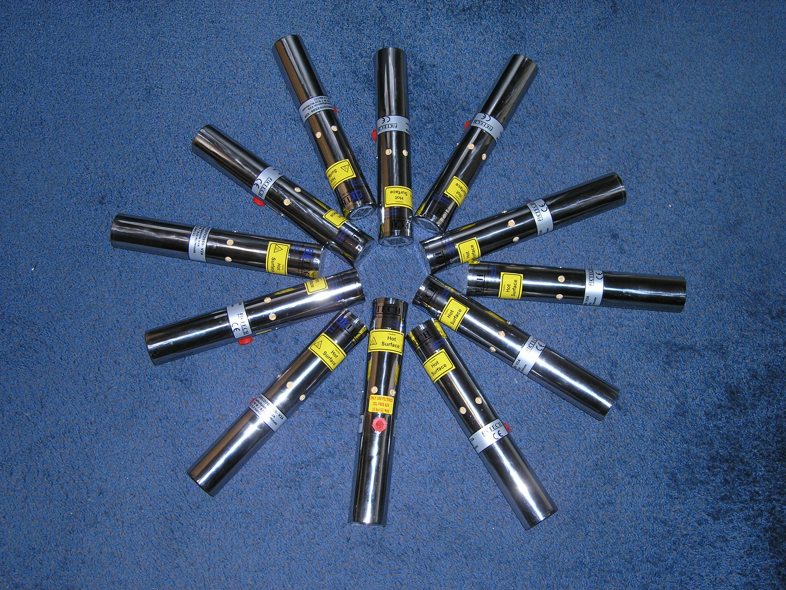 Fiktech Punktkühler Wirbelrohr Vortex