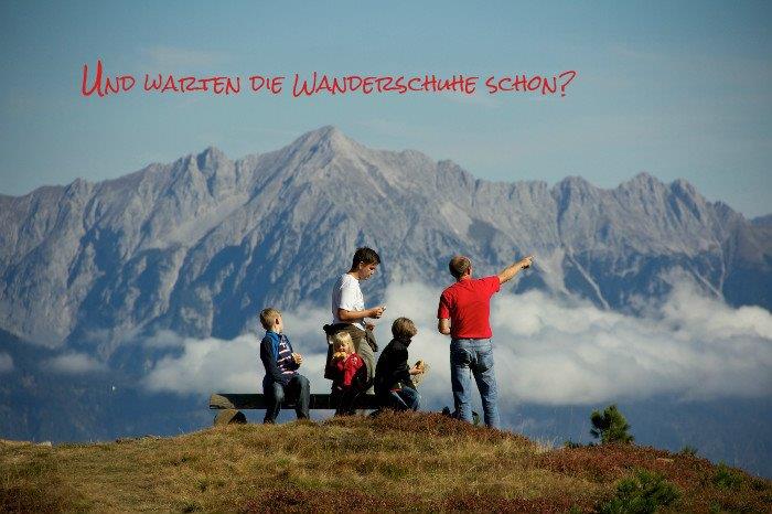 Sie können geführte Wanderungen miterleben oder einfach selbst los gehen ....