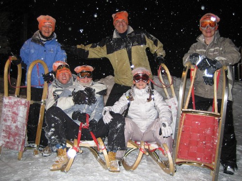 nachtrodeln skiwelt söll